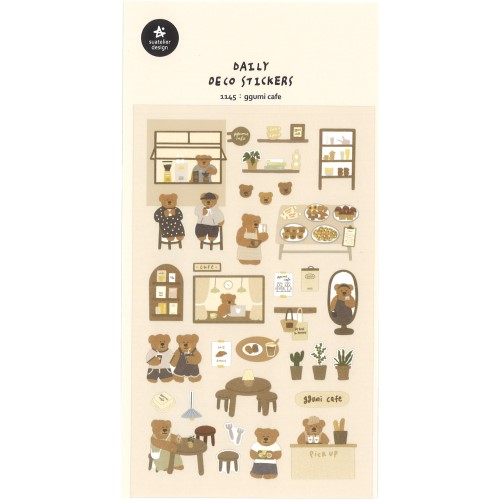 #S＆Cコーポレーション ステッカー スワテリエステッカー  ｇｇｕｍｉ　ｃａｆe 1145