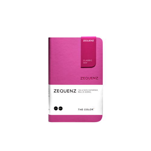 #伊東屋タイムバリュー ノート ザ・カラー･ノート ミニ･A6変形 マゼンダ ZQC7899