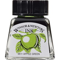 #G-Too Winsor＆Newton ドローイング インク 14ml 011 アップルグリーン 961 19501011