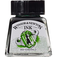 #G-Too Winsor＆Newton ドローイング インク 14ml 235 エメラルド 959 19501235