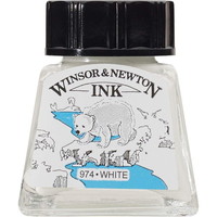 #G-Too Winsor＆Newton ドローイング インク 14ml 702 ホワイト 974 19501702