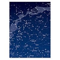 【アーティミス】 ブックカバー フリーサイズブックカバー　星座 200×150mm 星座 FFSBC-919