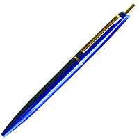 【アンテリック】 油性ボールペン  0.5mm ネイビーブルー  BP1NB