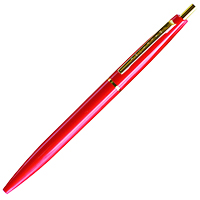 【アンテリック】 油性ボールペン  0.5mm ファイアーレッド  BP1FR