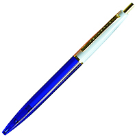 【アンテリック】 シャープペン  0.5mm ホワイト+ブルー  MP1CWB