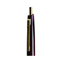 【アンテリック】   油性ボールペン  0.5mm 上軸 マルーン  UBP1MR