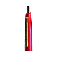 在庫限り_【アンテリック】   油性ボールペン  0.5mm 上軸 ファイアーレッド  UBP1FR