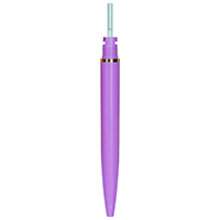 在庫限り_【アンテリック】   油性ボールペン  0.5mm 下軸 ピーチピンク  LBP1PP