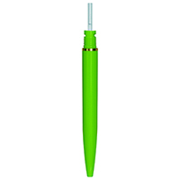 【アンテリック】   油性ボールペン  0.5mm 下軸 ライムグリーン  LBP1LG