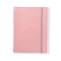 #いろは出版 ノート SUNNY NOTE PUレザーカバー A5変形 pink LSNP-05