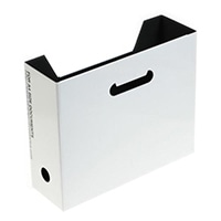 #エトランジェ　ディ　コスタリカ ファイルボックス SOLID A4 ホワイト SLD2-51-01