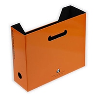 #エトランジェ　ディ　コスタリカ ファイルボックス SOLID A4 オレンジ SLD2-51-05