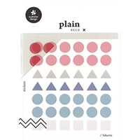 #S＆Cコーポレーション シール Plan Deco  Plain 02 1606