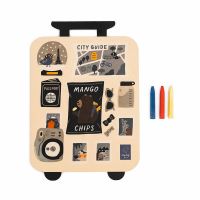 #moments(国内販売のみ・モールサイトでの販売不可） 塗り絵 塗り絵ブック（Suitcase） リサイクルペーパー使用 B JJB008-B