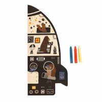#moments(国内販売のみ・モールサイトでの販売不可） 塗り絵 塗り絵ブック（Rocket） リサイクルペーパー使用 C JJB008-C
