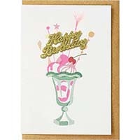 #エルコミューン グリーティングカード ペトラボーズ　輸入グリーティングカード   Riso Cake Card Knickerbocker YGC-030