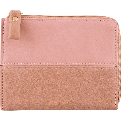 #エルコミューン ウォレット Lammin ミニフォレット  Pink LMN302