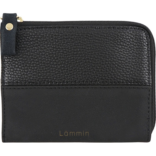 #エルコミューン ウォレット Lammin ミニフォレット  Black LMN305