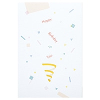 #エルコミューン ポストカード コンフィ　箔押しポストカード  Party PCD-003