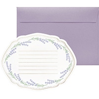 #エルコミューン レターセット Charme レターセット   Lavender LTS-053