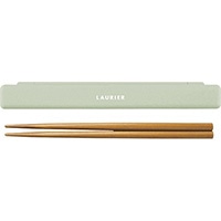 #エルコミューン  ローリエ　お箸箱セット  Pale Green LNC-117