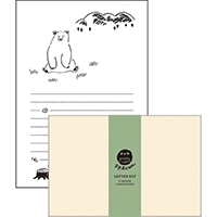 #エルコミューン レターセット SYLVAN LETTER SET  Bear SLV-001