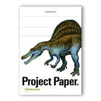 #オキナ プロジェクトステッチメモ スピノサウルス  PM3768