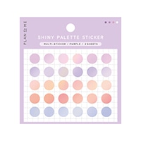 #大阪フロンティア ステッカー ＰＬＡＮｄｏＭＥＳＨＩＮＹ　ＰＡＬＥＴＴＥ　ＳＴＩＣＫＥＲ　ドロップステッカー  Ｄｏｔ PM3639