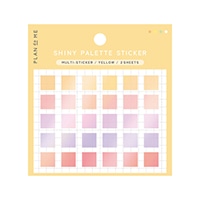 #大阪フロンティア ステッカー ＰＬＡＮｄｏＭＥＳＨＩＮＹ　ＰＡＬＥＴＴＥ　ＳＴＩＣＫＥＲ　ドロップステッカー  Ｓｑｕａｒｅ PM3640