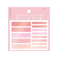 #大阪フロンティア ステッカー ＰＬＡＮｄｏＭＥＳＨＩＮＹ　ＰＡＬＥＴＴＥ　ＳＴＩＣＫＥＲ　ラインステッカー  Ｐｉｎｋ PM3641