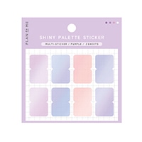 #大阪フロンティア ステッカー ＰＬＡＮｄｏＭＥＳＨＩＮＹ　ＰＡＬＥＴＴＥ　ＳＴＩＣＫＥＲ　インデックスステッカー  Ｐｕｒｐｌｅ PM3647