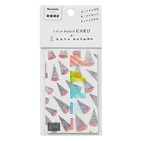 在庫限り_【カンミ堂】 付箋 ココフセンカード×青山佳世  flying cups S CFXAO-15