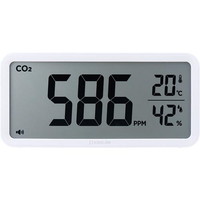 #キングジム オフィス環境商品 ザラ－ジＣＯ２モニタ－　シロ Co2検知方式：光音響方式（光学式） 白 CD100ｼﾛ