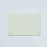 #大栗紙工 ノート Sustainable Pad Save The Clear Sky B6 Save The Clear Sky OGN-C001-B630-4