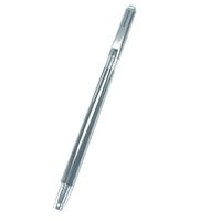 #紀寺商事 ボールペン Refill Ball Gel Roller Pen 0.5mm シルバー B810-A