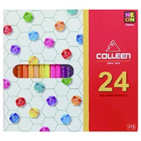 #コーリン 色鉛筆 775六角 24色紙箱入リ色鉛筆   775-24