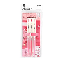 #クツワ 色鉛筆 くりだし色鉛筆クリクル  ピンク DE001PK