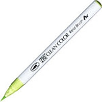 【呉竹】(国内販売のみ) カラー筆ペン ZIGクリーンカラーリアルブラッシュ045  ペールグリーン RB6000AT-045