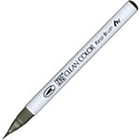 #呉竹 (国内販売のみ) カラー筆ペン ZIGクリーンカラーリアルブラッシュ094  グレイブラウン RB6000AT-094