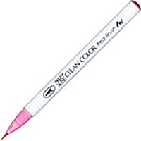 【呉竹】(国内販売のみ) カラー筆ペン ZIGクリーンカラーリアルブラッシュ202  ピーチピンク RB6000AT-202
