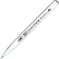 【呉竹】(国内販売のみ) カラー筆ペン ZIGクリーンカラーリアルブラッシュ302  ヘーズブルー RB6000AT-302