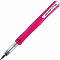 #呉竹(国内販売のみ) サインペン ZIG Letterpen COCOIRO 極細ブラック  0.2~1.0㎜ 薔薇小町 LPCR010-11S