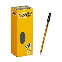 #ＢＩＣジャパン(納期がかかります) 油性ボールペン クリスタル オリジナルファイン 0.8mm 黒 CST-OF08BLKB20J