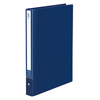 #コクヨ クリアーブック NEOS 替紙式 A4 ネイビー   ﾗNE730DB
