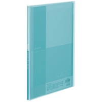 #コクヨ  クリアーブック グラッセル A4 10枚 ライトブルー  ﾗ-GL10LB