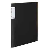 #コクヨ  ファイル 領収書＆明細Ｆ固定式ノビータ４８Ｐ　Ｄ  ブラック ﾗ-NVR520D