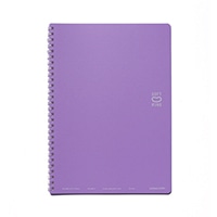 【コクヨ】 ノート ソフトリングノート　ドット罫　Ｂ５・Ｖ  紫 ｽ-SV301BT-V