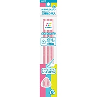 #サクラクレパス 鉛筆 かきかたえんぴつ 3本パック B ピンク GｴﾝﾋﾟﾂB-3P#20