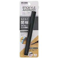 【サンスター文具】 携帯はさみ スティッキールはさみAKERUNO  BK S3719073