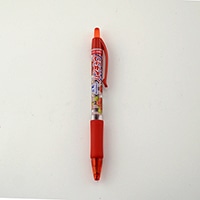 《サカモト》ボールペン おやつ ノック式カラーボールペン 0.5mm ハイチュウ　ストロベリー 43811001